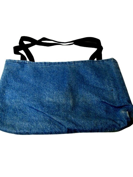 Teacher Bag Denim Tapestry Tote Purse Bird House Schoolhouse Sunflower main image 5